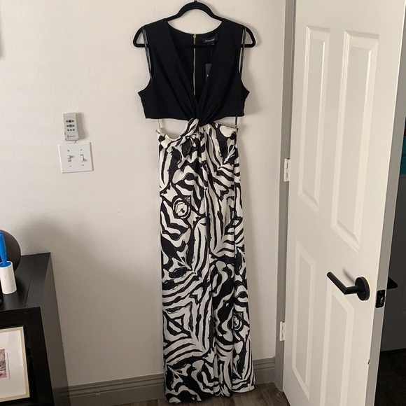 Marciano Cut Out Knot Slit Maxi Dress - Picture 3 of 16